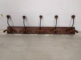 Antique Wall Mounted Coat Rack For