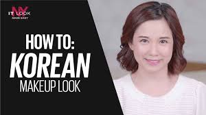 how to korean makeup look maybelline