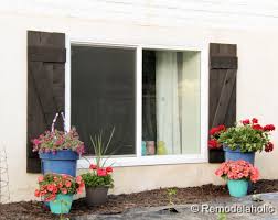 exterior shutters for curb appeal