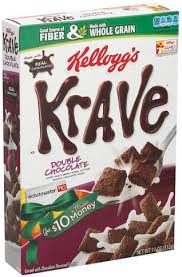 krave double chocolate cereal 11 oz
