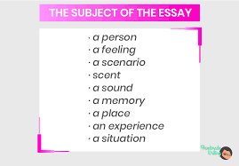 descriptive essay topics outline and