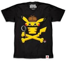 Johnny Cupcakes Detective Pikachu Arrive Xl X Large T Shirt Nwt Peekaboo Designs For T Shirts Awesome T Shirt From Awesometee 12 7 Dhgate Com