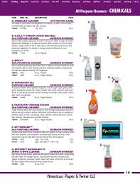 chemicals all purpose cleaners myers