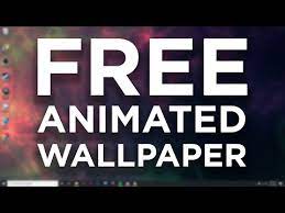 how to get animated wallpapers for