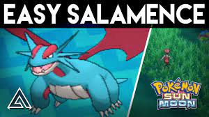 Pokemon Sun and Moon | How to Get Salamence Easily on the First Island -  YouTube