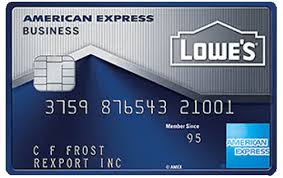 lowe s business rewards amex card