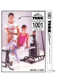 york fitness 1001 home gym 5020