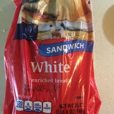 2 slices of white bread and nutrition facts