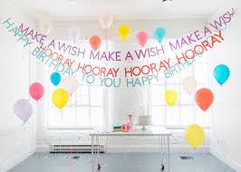 diy happy birthday banners the house