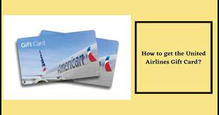 united airlines gift card how to use