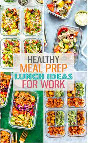 40 healthy meal prep lunch ideas for