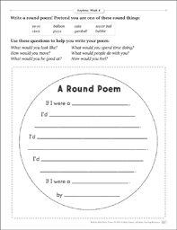 a round poem personification poetry