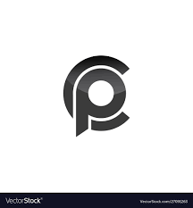cp or pc letter template logos design