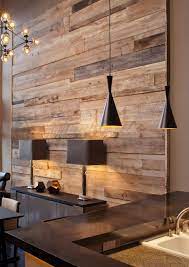 Reclaimed Wood Feature Wall