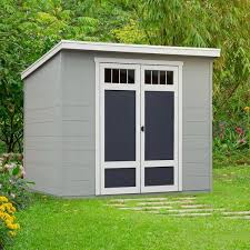 Outdoor Wood Utility Shed