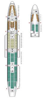 Seat Plan For The Virginatlantic B747 400 Lhr Config