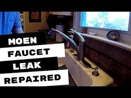 moen kitchen faucet leaking at handle