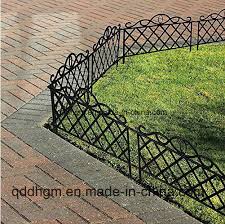 Wrought Iron Garden Fence Design