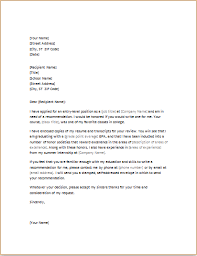 letter of recommendation template   Recommendation Letter    
