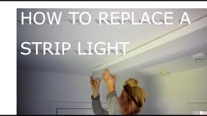 how to replace a strip light you