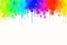 Rainbow Paint Splatter Images Free