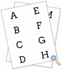 alphabet flashcards worksheetworks com