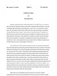 example of reflection paper about movie floss papers 017 how to write reflection essay example thatsnotus