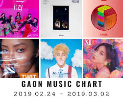 Music Chart Gaon Music Chart 9th Week 2019 2019 02 24