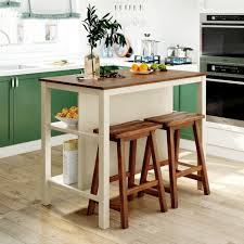 2 stools rustic wood dining table