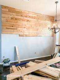 Easy Diy Cedar Plank Feature Wall