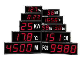 Large Digital Led Displays Clocks