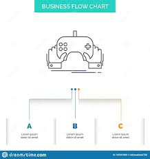 Game Gaming Mobile Entertainment App Business Flow Chart