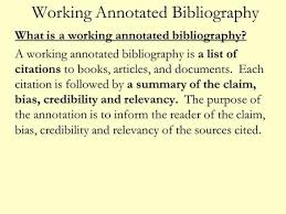     Teaching Annotated Bibliography Templates     Free Sample    