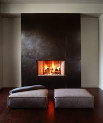 Ideas Of A Fireplace Without A Mantle