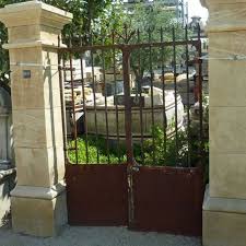 French Reclaimed Wrought Iron Gates For