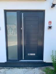 External House Doors Grey Front Doors