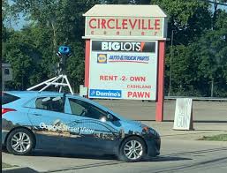 google street view car in circleville