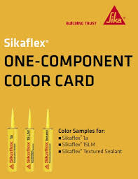 sikaflex one component color chart