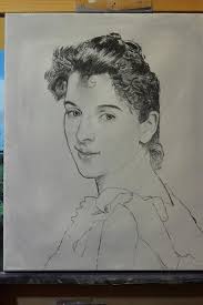 drawing for Gabrielle Cot portrait Painting by Glenn Beasley - drawing for Gabrielle Cot portrait Fine Art ... - drawing-for-gabrielle-cot-portrait-glenn-beasley