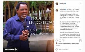 It was gathered that the sympathisers would also gather at the gani fawehinmi freedom arcade. Nigeria T B Joshua S Death Live Updates From Synagogue Church Reactions Allafrica Com