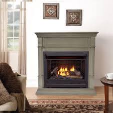 Natural Gas Fireplace System