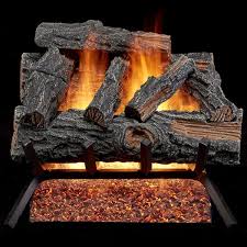 Mountain Oak Vented Natural Gas Log Set