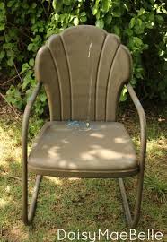 How To Paint Metal Chairs