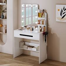 white vanity desk makeup vanity table