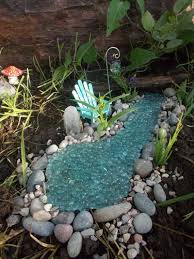 River With Pond Miniature Garden Fairy