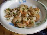 buttery garlic   garden herb grilled jumbo shrimp