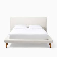 mod upholstered platform bed