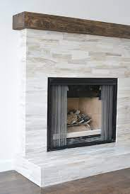 Marble Fireplace Makeover