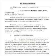 An nda is a legal contract. 30 Word Non Disclosure Agreement Templates Free Download Free Premium Templates