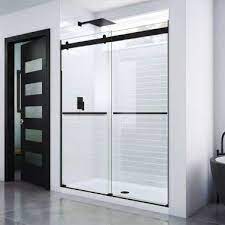 Frameless Bypass Shower Door